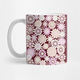 Vintage Floral Design Scandinavian Style Mug